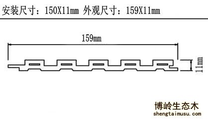 生態(tài)木150長城板規(guī)格