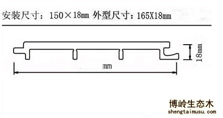 生態(tài)木150波浪外墻板規(guī)格